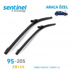 Araca Özel Silecek Takımı Ford Fıesta 7 (2017->) 28" 14" 95-205